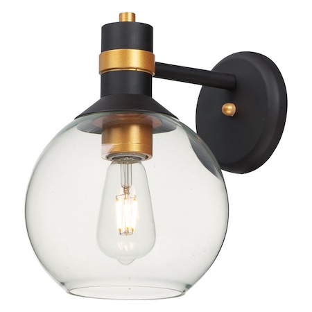 Maxim Cabin Led 1-Light Outdoor Wall Sconce 10318CLBZGLD